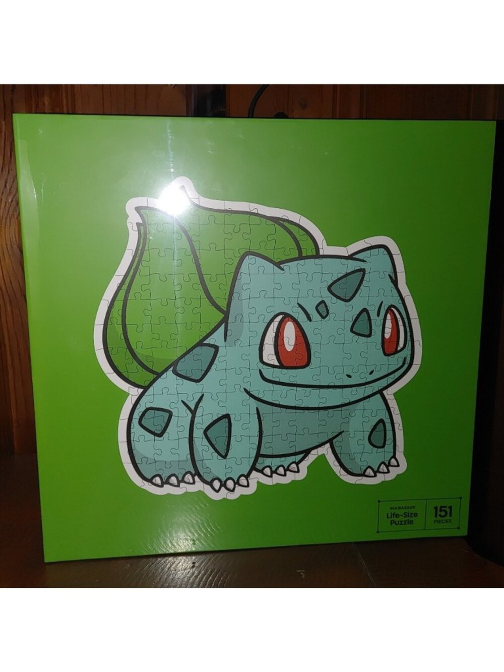 Pokémon X Bulbasaur Life Size Puzzle 151 Piece Limited Edition 30 Years Collect